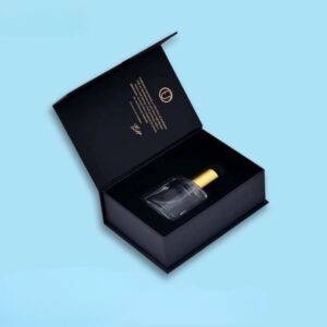 Perfume Box Packaging with Hard Magnet Lock (Premium Gift Box)